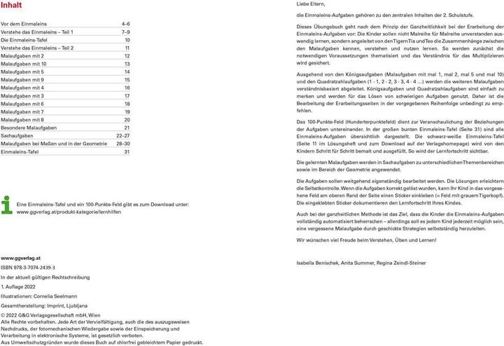 Produktbild Lernen mit Teo und Tia Mathematik – Einmaleins-Trainer – 2. Klasse Volksschule (Deutsch, Regina Zeindl-Steiner, Cornelia Seelmann, Isabella Benischek, Anita Summer, 2022)