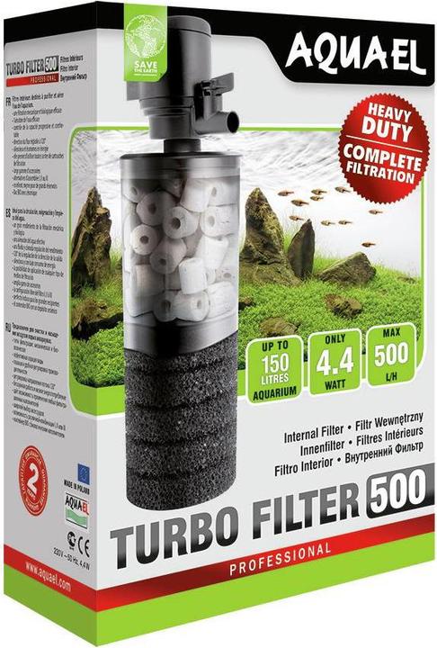 Actual product image Aquael Turbo Filter 500 (150 l, Internal filters)