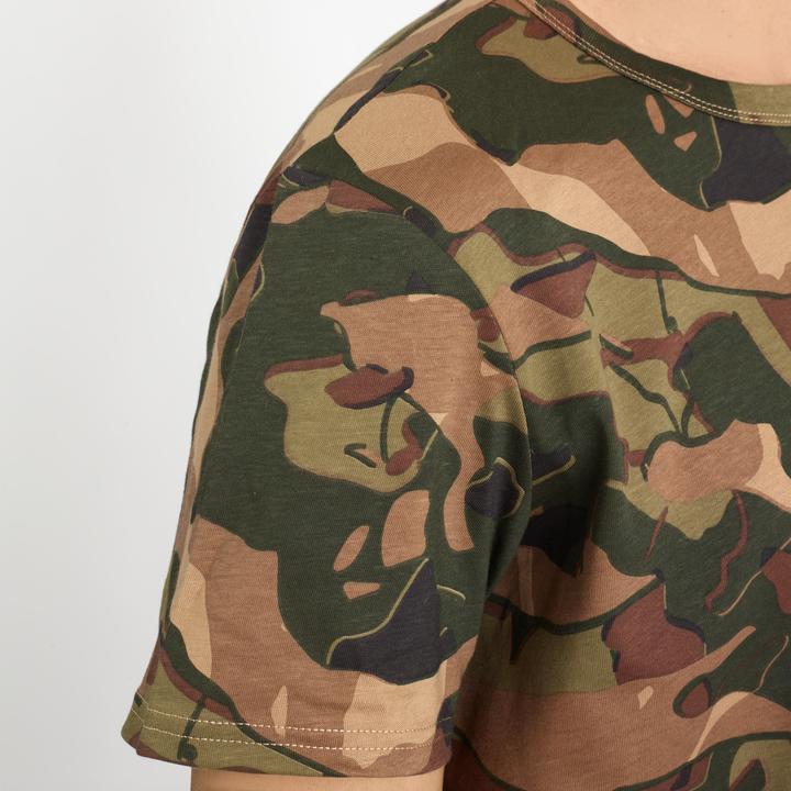 Actual product image Solognac T-Shirt Kids Camouflage Woodland (5, 6)