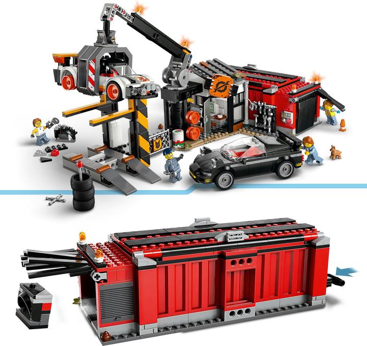 Immagine prodotto LEGO Schrottplatz mit Autos (60472, LEGO City)