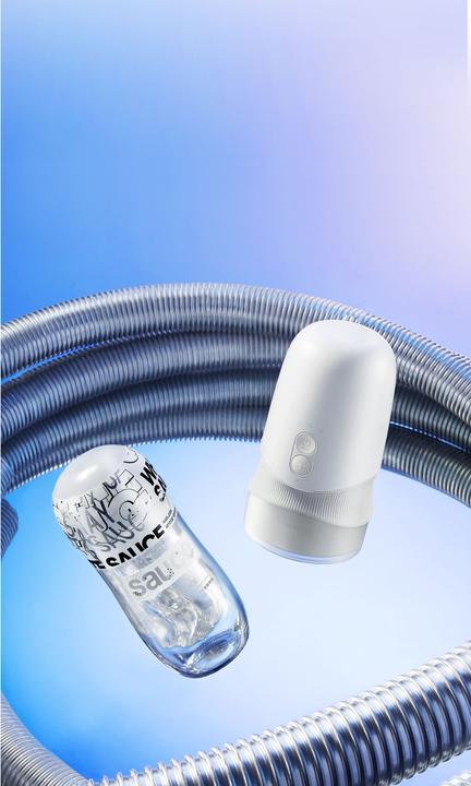 Produktbild Sauce Extra Automatischer Masturbator Weiss