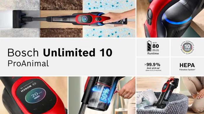 Image du produit Bosch Hausgeräte Bosch BCS1041PET - Steelstofzuiger