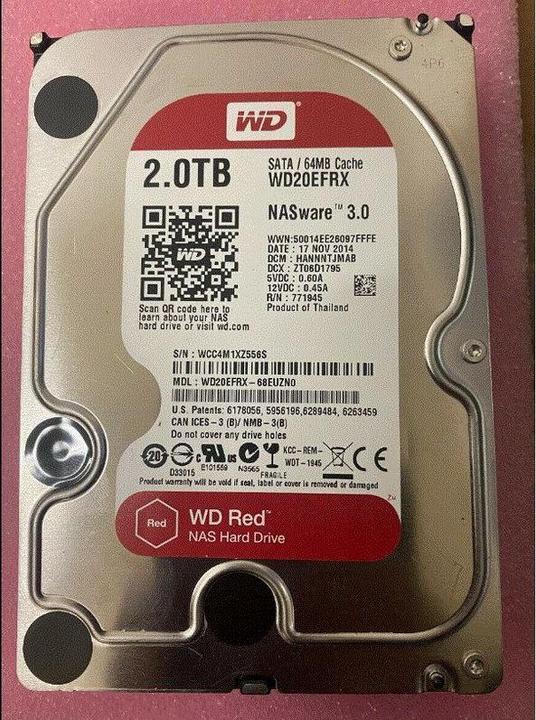 Actual product image WD Red 2TB 24x7 (2 TB)