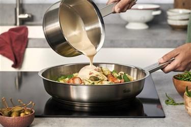 Image du produit Fissler Poêle en acier inoxydable Profi Collection (28 cm, Poêle à frire, Acier inoxydable)