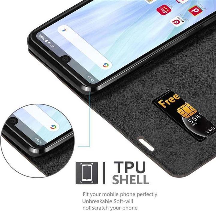 Productafbeelding Cadorabo Boek Onzichtbare Magneethoes (Sharp Aquos R3)