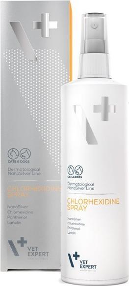 Actual product image Vet Expert Chlorhexidine / Nanosilver Spray (Dog, 100 ml)