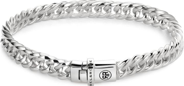 Rebel & Rose Armband Hades RR-BR027-S-M Herren (17.50 cm, 925er Silber)