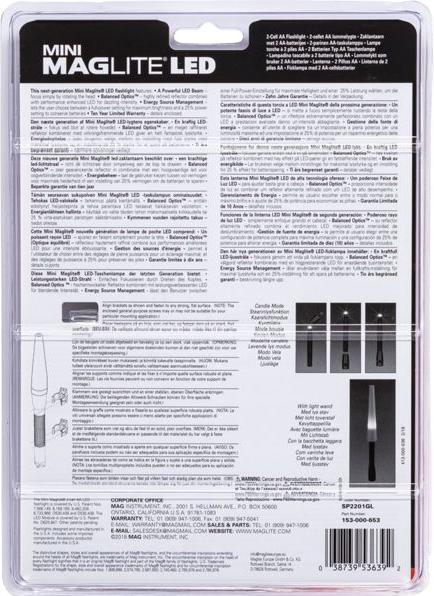 Produktbild Maglite LED Safety Pack Mini LED 2AA (97 lm)