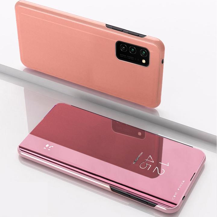 Actual product image OEM Smart Clear View Case for Xiaomi Redmi Note 7 pink (Xiaomi Redmi Note 7)