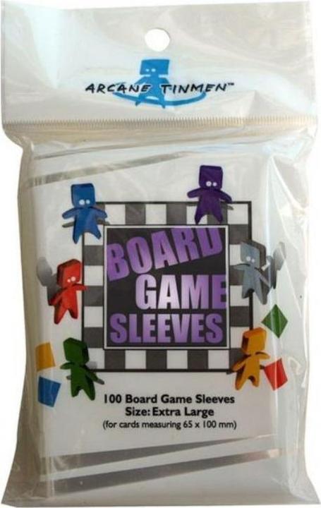 Arcane Tinman Board Games Sleeves - Extra Large (65x100mm) - 100 Vnt