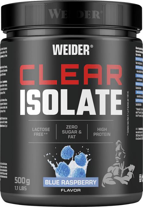 Actual product image Weider Clear Isolate (Blue Raspberry, 1 pcs., 500 g)