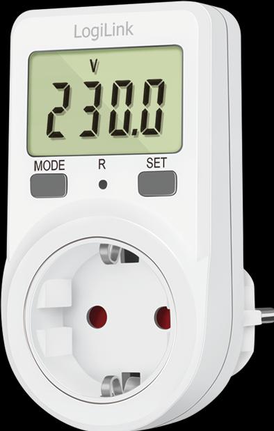 LogiLink Compteur d'énergie, blanc