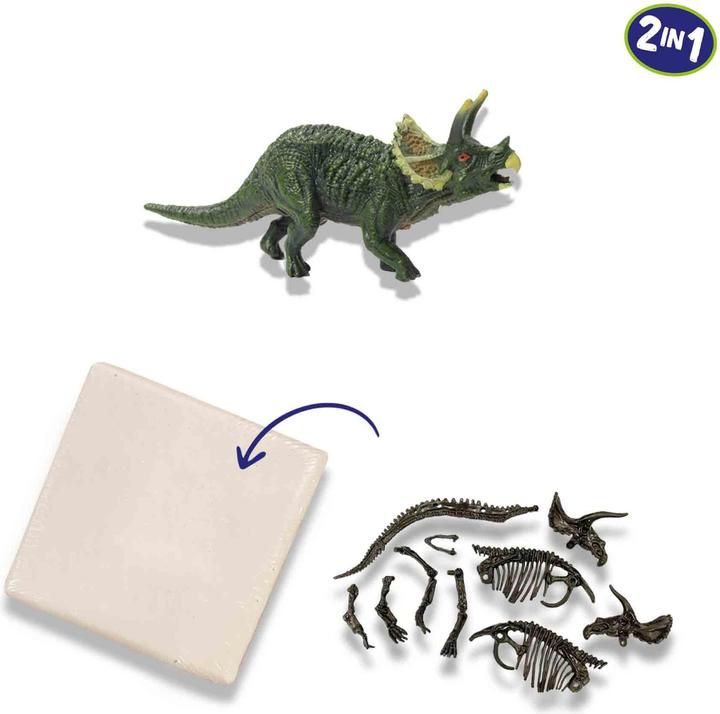 Immagine prodotto Ses Esplora Dino e Scheletro Scava 2in1 - Triceratopo