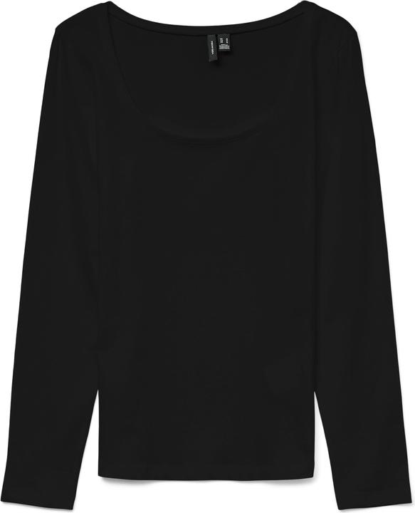Vero Moda Vmlulu Ls U-Neck Top Jrs Ga Noos