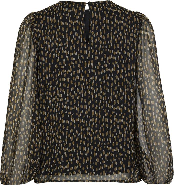 Actual product image Vila Round neck top with long sleeves (36)