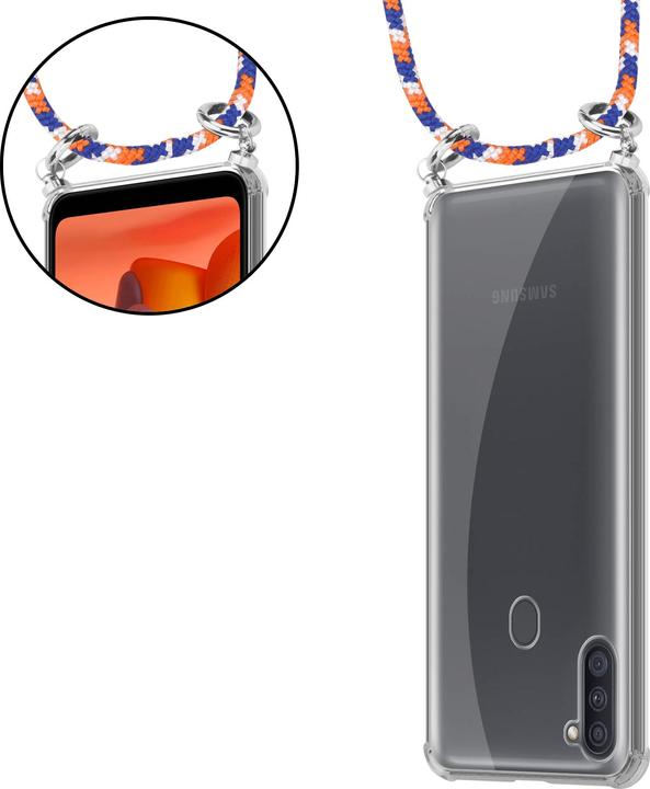 Produktbild Cadorabo TPU Handy Kette SILBER Cover