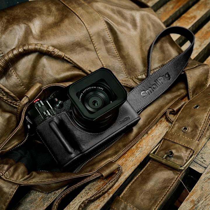 Image du produit SmallRig Ledertaschen-Kit für FUJIFILM GFX100RF Schwarz (Sac à bandoulière pour appareil photo)