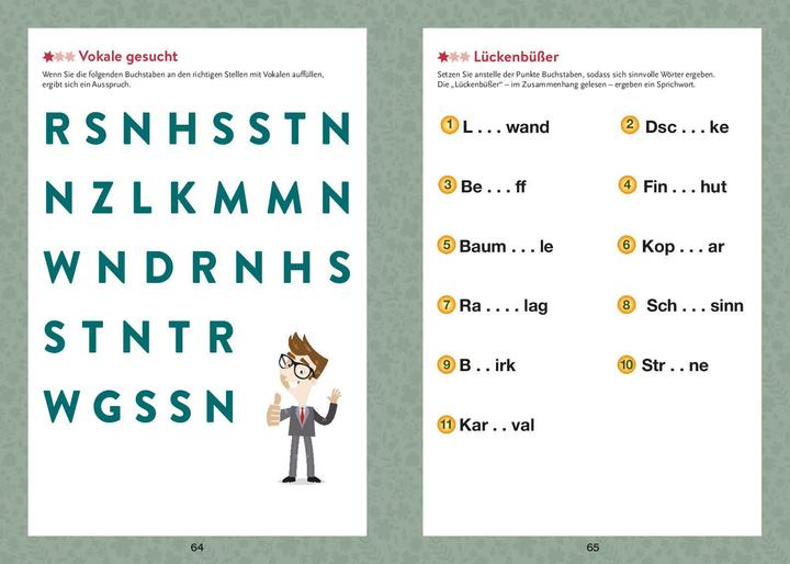 Image du produit Fit im Kopf - Gedächtnistraining für je (Allemand, 2024)