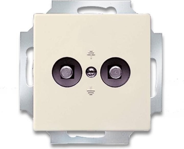 Actual product image Busch-Jaeger Flush-mounted potential equalisation plug 2- 2CKA002495A0085