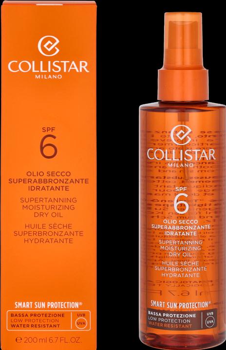 Actual product image Collistar Supertanning Dry Oil SPF 6 (Suntan oil, Up to SPF 10, 200 ml)