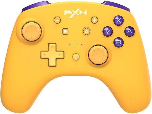 Actual product image PXN Wireless Gamepad NSW PXN-9607X (Yellow) (Windows, Switch)
