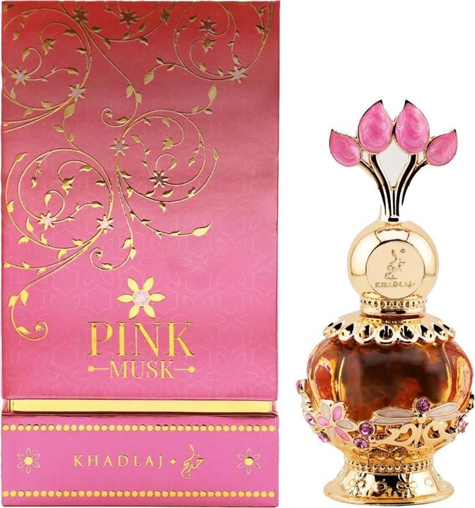 Immagine prodotto Khadlaj Muschio rosa - olio profumato senza alcool - 20 ml (Eau de parfum, 20 ml)