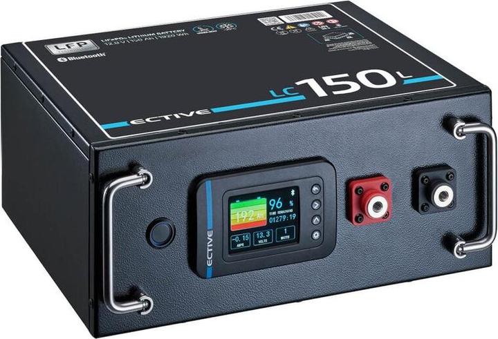 Actual product image Ective LC 150L LT 12V LiFePO4 lithium under-seat battery 150Ah (12 V, 150 Ah)