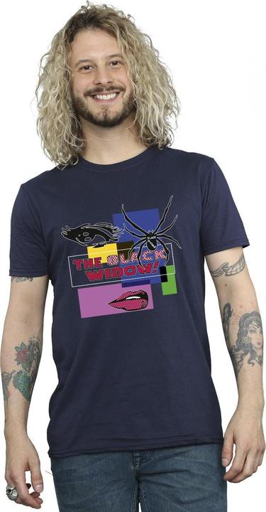 Image du produit - T-shirt BLACK WIDOW POP ART - Homme (4XL)