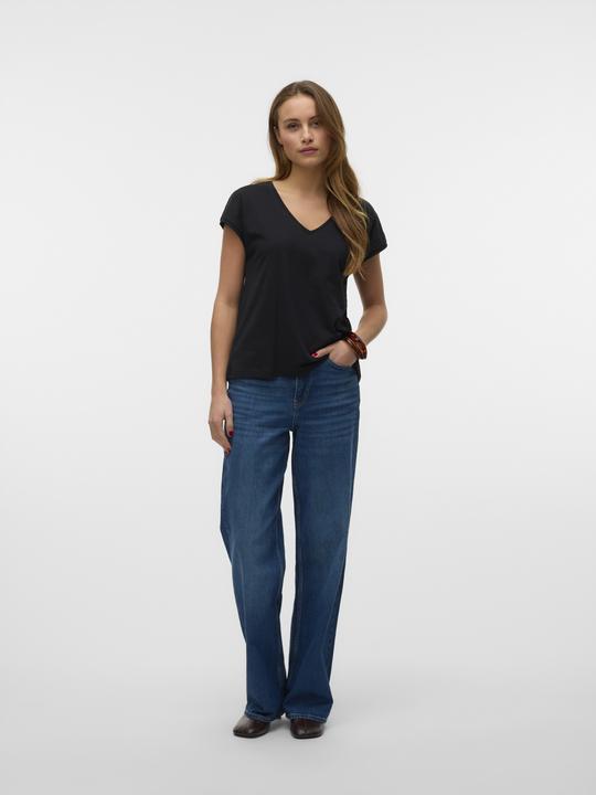 Image du produit Vero Moda Vmluna Ss V-Neck Tee Jrs Noos (XS)