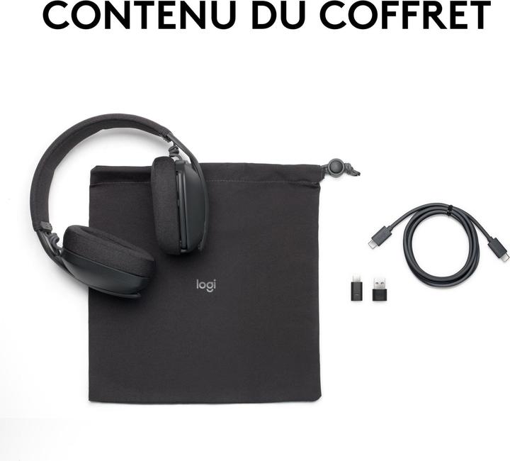 Immagine prodotto Logitech Zone Vibe (Senza fili, USB-C)