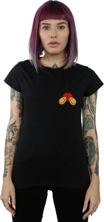 Immagine prodotto Disney Mickey Mouse Backside Breast Print Maglietta Donna (L)