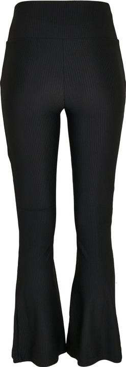 Immagine prodotto Urban Classics Leggings a vita alta da donna con taglio a stivale a costine (XS)