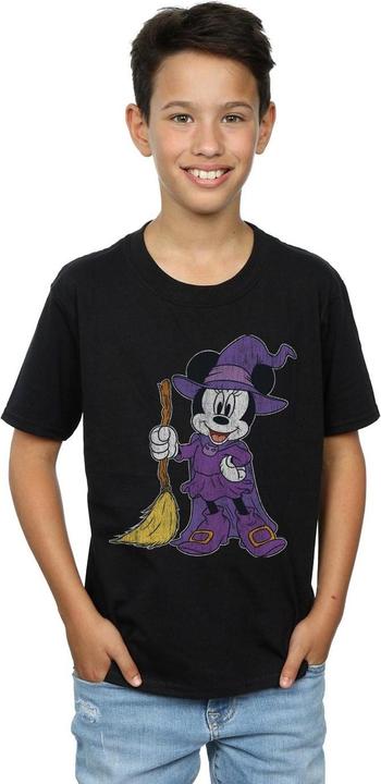 Actual product image Disney Boys Minnie Mouse Witch Costume T-Shirt (140, 146)