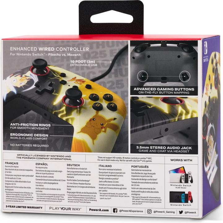 Image du produit PowerA Contrôleur filaire amélioré (Switch)
