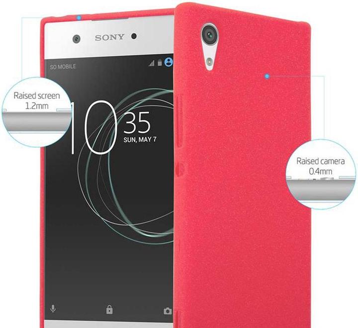 Productafbeelding Cadorabo TPU Frosted Cover (Sony Xperia XA1)