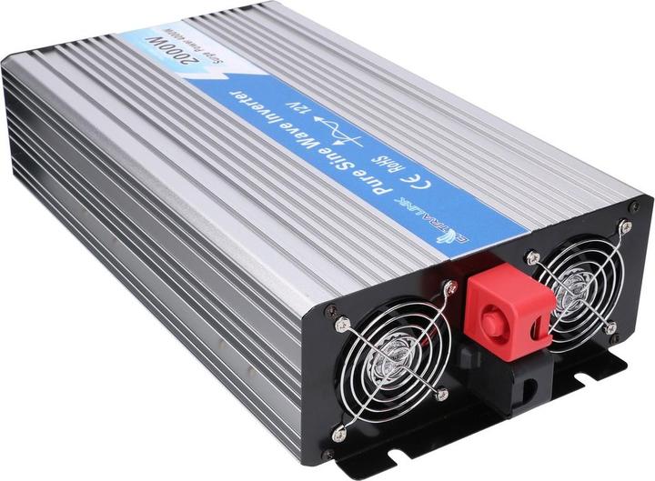 Productafbeelding Extralink SPANNINGSOMVORMER 12V - 230V, 2000W, ZUIVERE SINUS OPIP-2000W