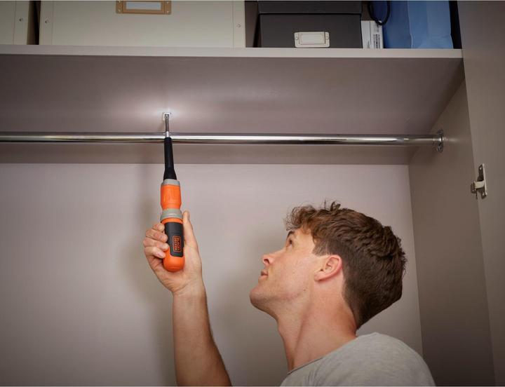 Actual product image Black & Decker Cordless screwdriver BFC603C (Rechargeable battery operated)