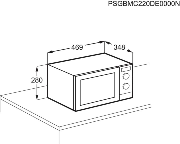 Actual product image Electrolux FMW25EMGMS (25 l)