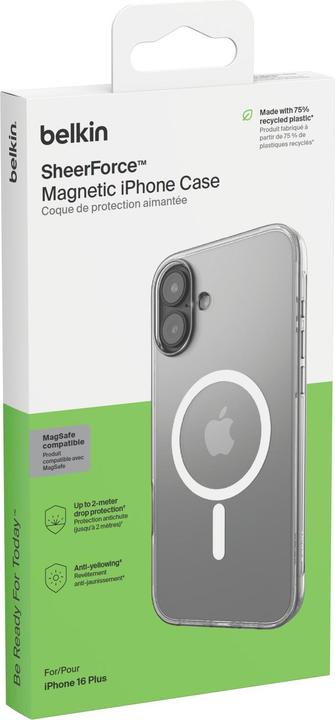 Actual product image Belkin Coque de protection magnetique po (Apple iPhone 16 Plus)