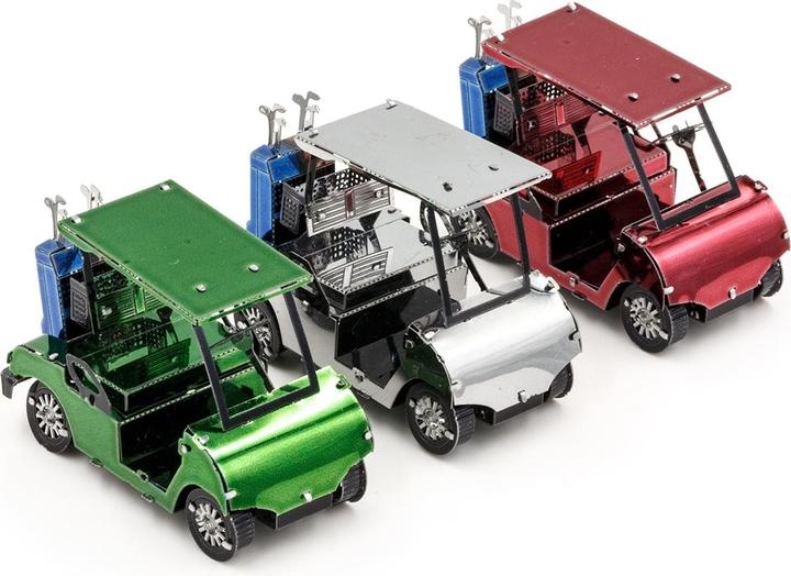 Actual product image Metal Earth constructie speelgoed Golf Cart SET of 3