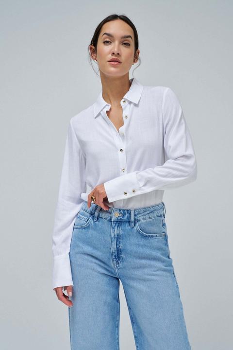 Actual product image Salsa Jeans Leinenhemd Linen Shirt (M)