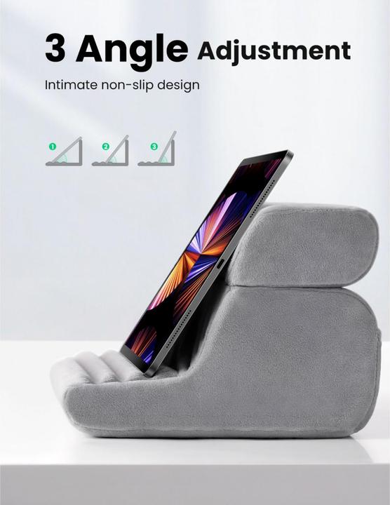 Produktbild Ugreen velor foldable tablet phone stand gray (60646 LP473)