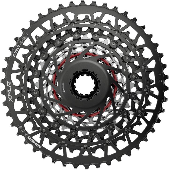 Actual product image Sram MY24 Cassette XG-1391 Red XPLR AXS 13SP (13-fold, 10-46)