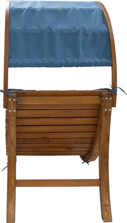 Actual product image Axi Salina Deckchair with Parasol Blue (186.50 cm)