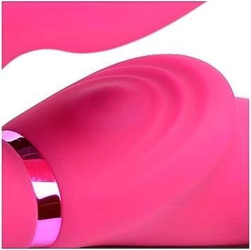 Immagine prodotto XR Brands Dildo senza spalline vibrante GPulse con telecomando rosa