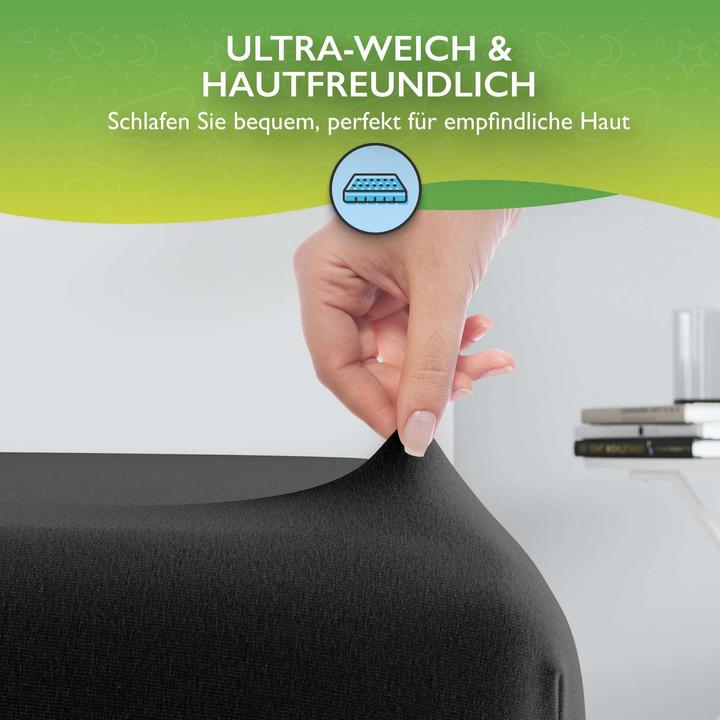 Actual product image Etérea Comfort Jersey Topper (100 x 200 cm, 90 x 200 cm)