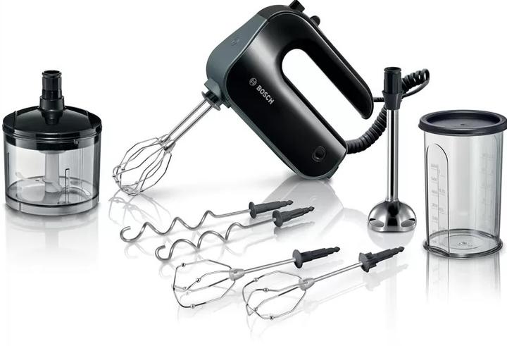 Productafbeelding Bosch Hausgeräte Handmixer MFQ4990B 850 W, Aantal snelheden 5, Turbostand, Donker Zilver/Zwart (850 W)