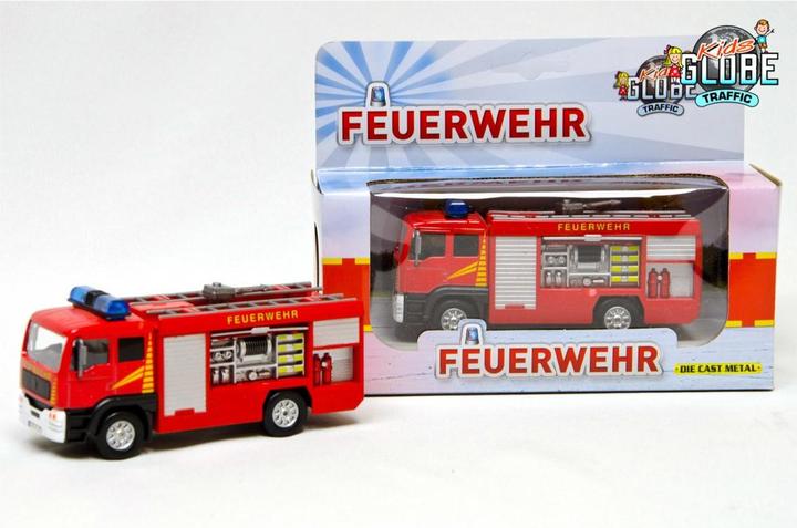 Actual product image Kids Globe Farming Fire engine
