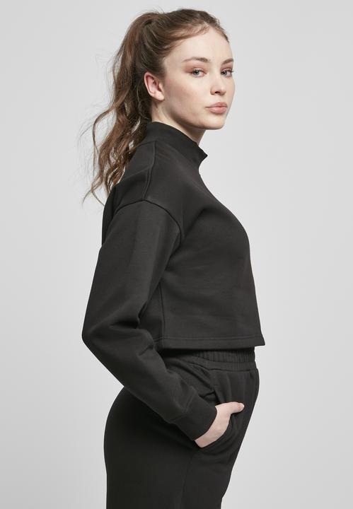 Actual product image Urban Classics Ladies Cropped Oversized Sweat High Neck Crew - 14225 (XL)