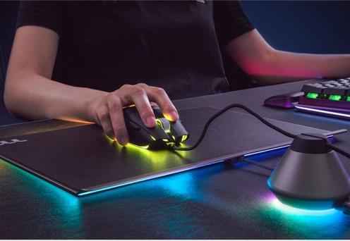 Immagine prodotto Thermaltake ARGENT MP1 RGB Gaming Mouse Pad (M)
